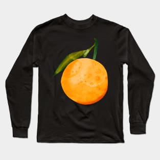 Orange Fruit Long Sleeve T-Shirt